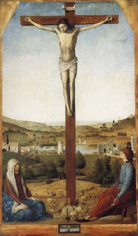 Christ Crucified, Antonello da Messina